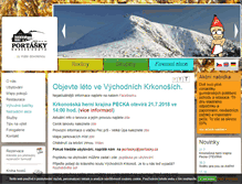 Tablet Screenshot of portasky.cz